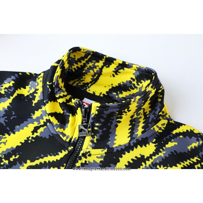 Tuta da Track Giacca Borussia Dortmund 2021 Nero